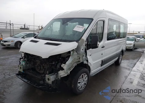2020 Ford Transit-350 Passenger Van Xlt from USA, damaged, VIN 1FBAX2C8XLKA24851